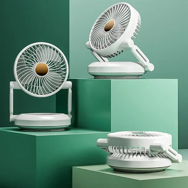 Outdoor Camping Desktop USB Desk Folding Fan