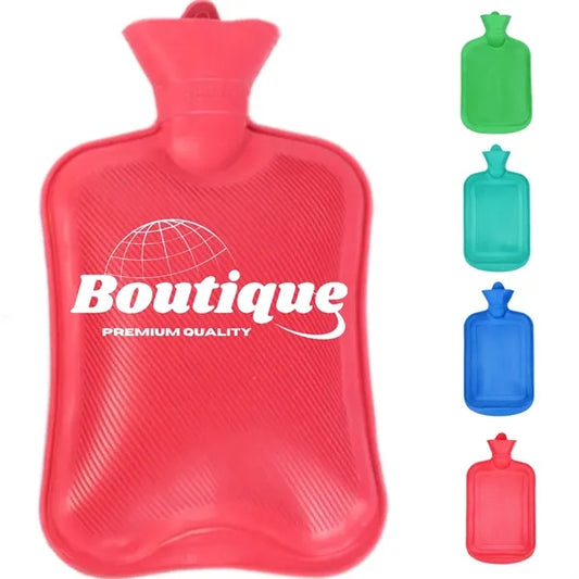 Logo Large Capacity Rubber Water Bag