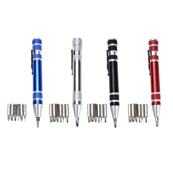 8-in-1 Multi-bit Screwdriver Tool Pen