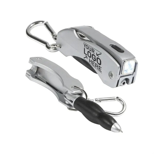 ABS 4 in 1 Foldable Multitool Led Pen