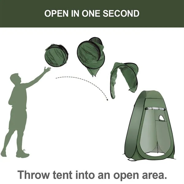 Pop Up Pod Portable Camping Privacy Shower Tent