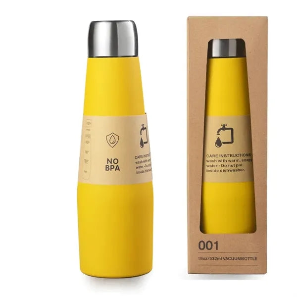 BPA Free 18oz Stainless Steel Vacuum Flask Double Wall Insul
