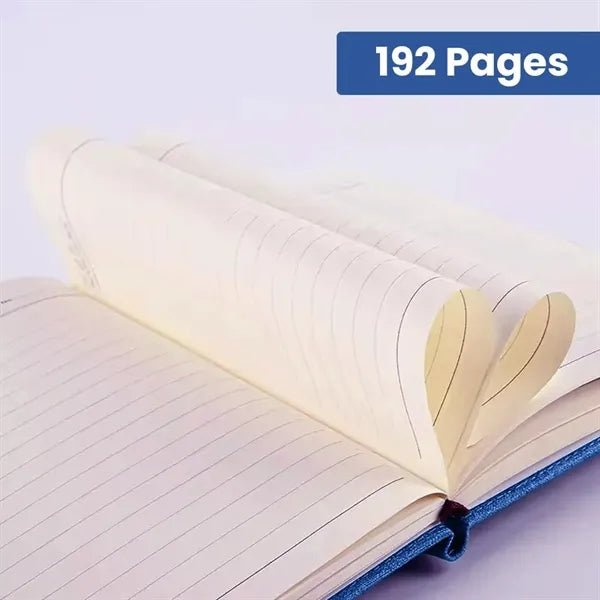 A5 Notebook Journal With Phone Pocket Pen Card Holder