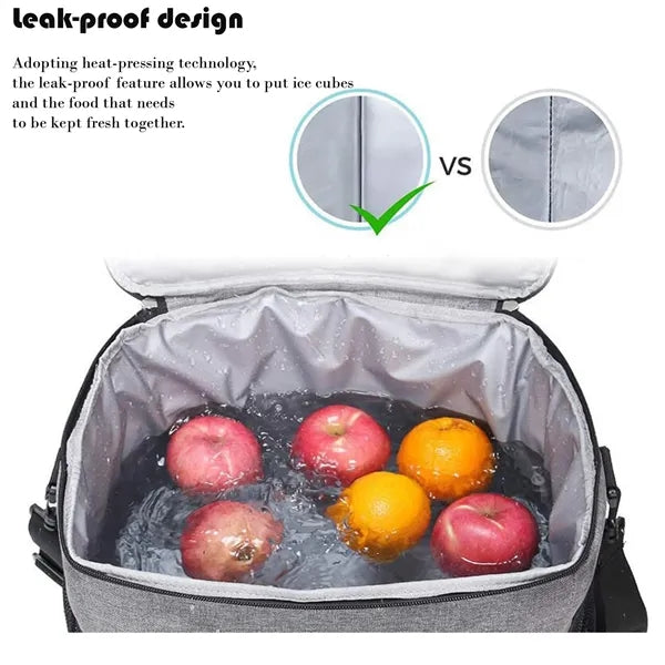 Large foldable cold bag thermal