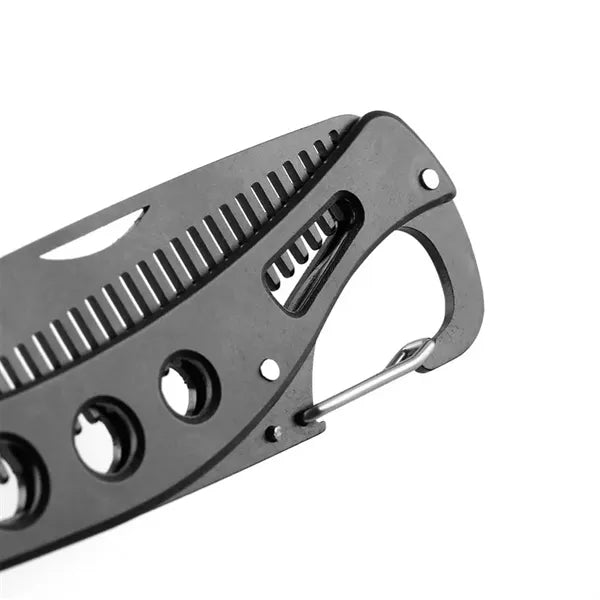 Stainless Steel Beard Comb with Bottle Opener & Keychain