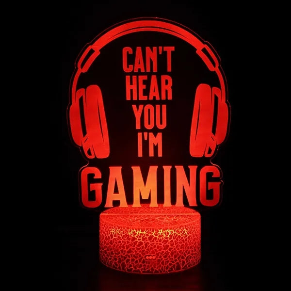 PMMA Custom 16 Colors 3D Illusion Night Lamp