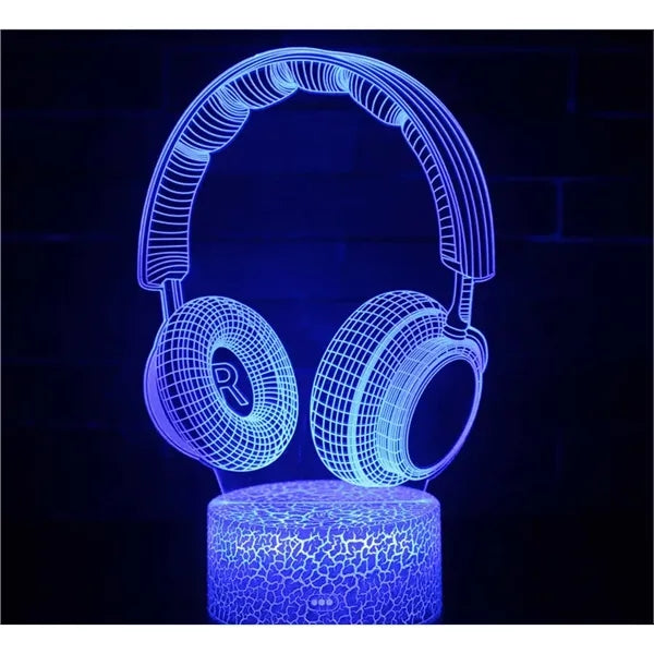 PMMA Custom 16 Colors 3D Illusion Night Lamp