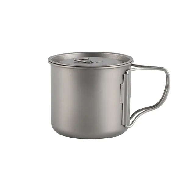 Titanium Camping Cookware Cooking Mug for Traveling