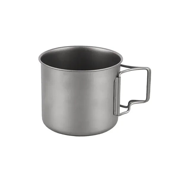 Titanium Camping Cookware Cooking Mug for Traveling