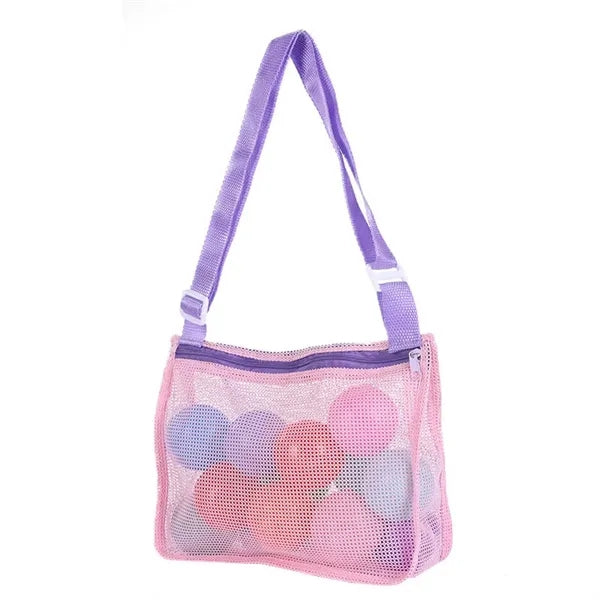 Colorful Mesh Tote Beach Bag