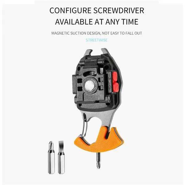 7 in 1 Rechargeable Emergency Multifuction Integrated Keycha