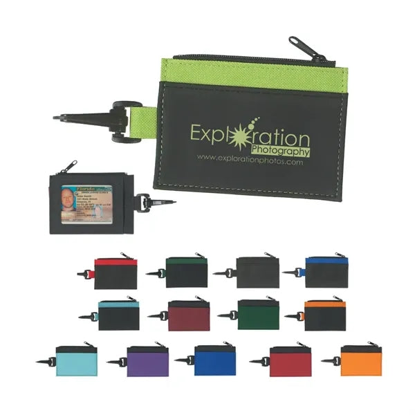 Unisex Universal Credit Card Change Wallet With Keychain
