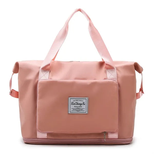 Foldable Expandable Lightweight Travel Duffel Tote Bag