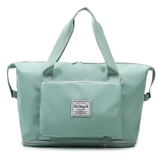 Foldable Expandable Lightweight Travel Duffel Tote Bag