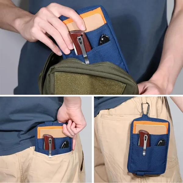 Tactical Molle Pouch EDC Pocket Organizer Utility Tool Bag