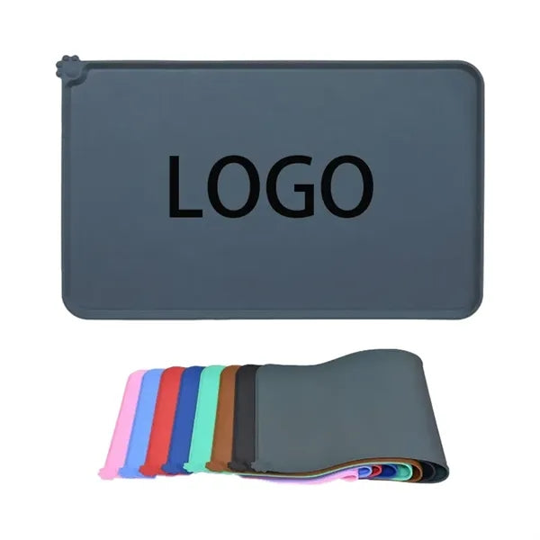 Food grade silicone pet meal mat