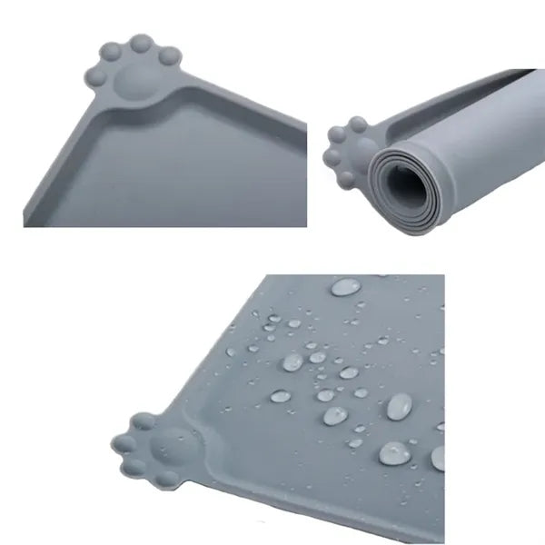 Food grade silicone pet meal mat