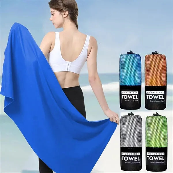 Double-Sided Fleece Quick-Dry Sports Towel