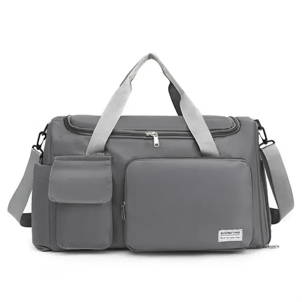 Women Travel Duffel Bag with Shoes Compartment