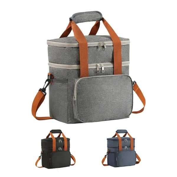 Oxford Cloth Aluminum Foil Insulated Portable Picnic Bag