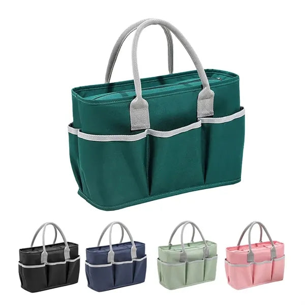 Multi Pocket Polyester Insulated Lunch Tote