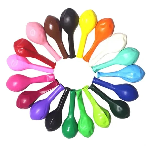 Matte Finish 12 Inch Latex Balloons For Party Decor