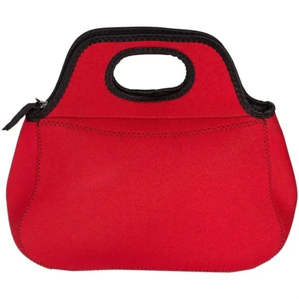 Zippered Neoprene Lunch Tote Bags