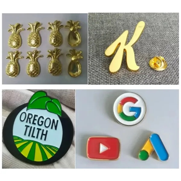 Die Struck Soft Enamel Fill Lapel Pins