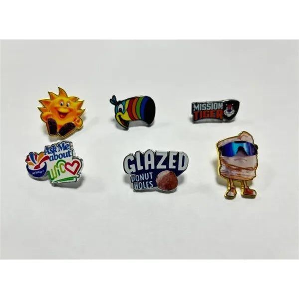 Die Struck Soft Enamel Fill Lapel Pins