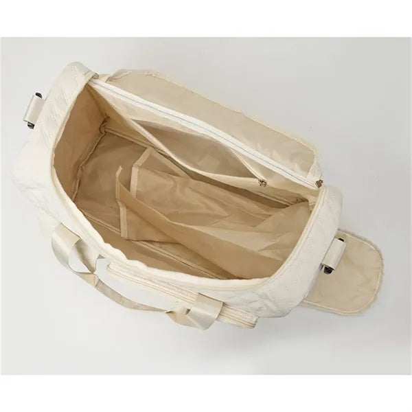 17in Women Carry on Overnight Bag with Shoe Compartment