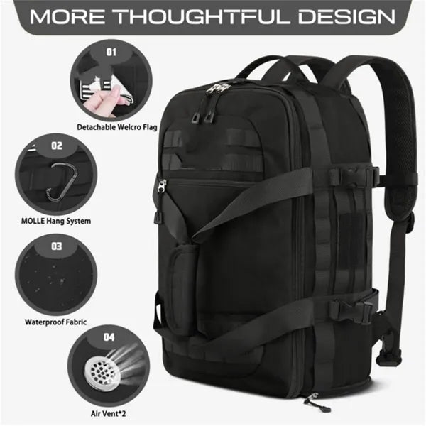 Gym Backpack for Men Women Tactical Duffle Bag