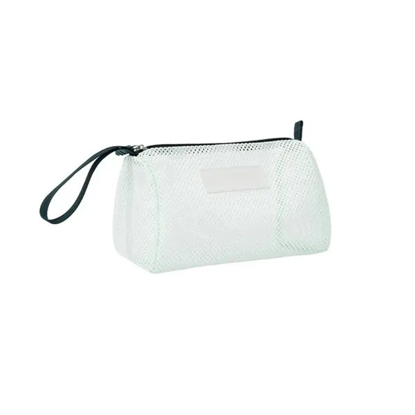 Hand Mesh Zipper Beach Bag