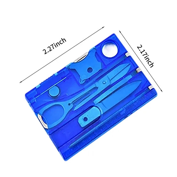 Multi-Tool Outdoor Survival Card