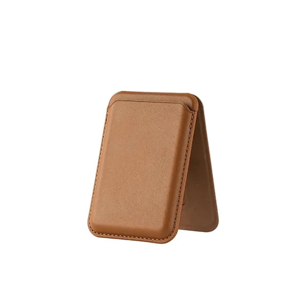 Magnetic PU Phone Wallet Stand