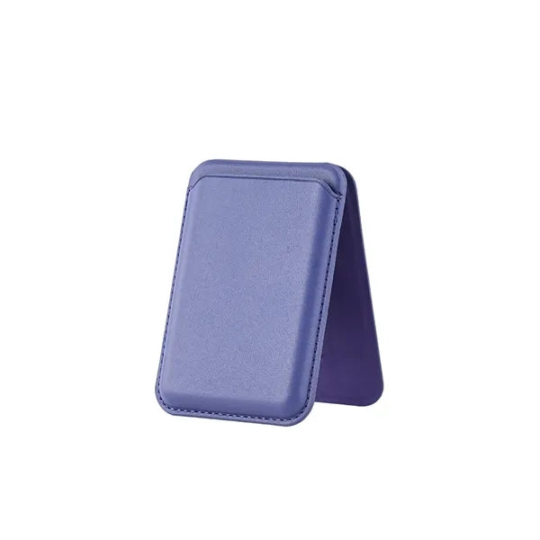Magnetic PU Phone Wallet Stand