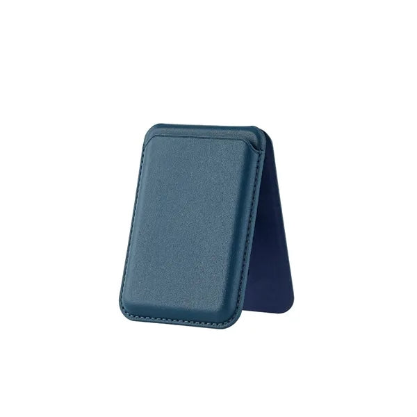Magnetic PU Phone Wallet Stand