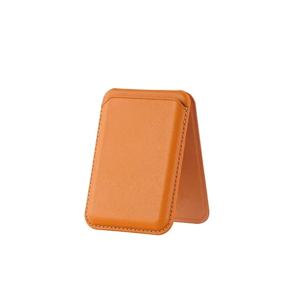 Magnetic PU Phone Wallet Stand