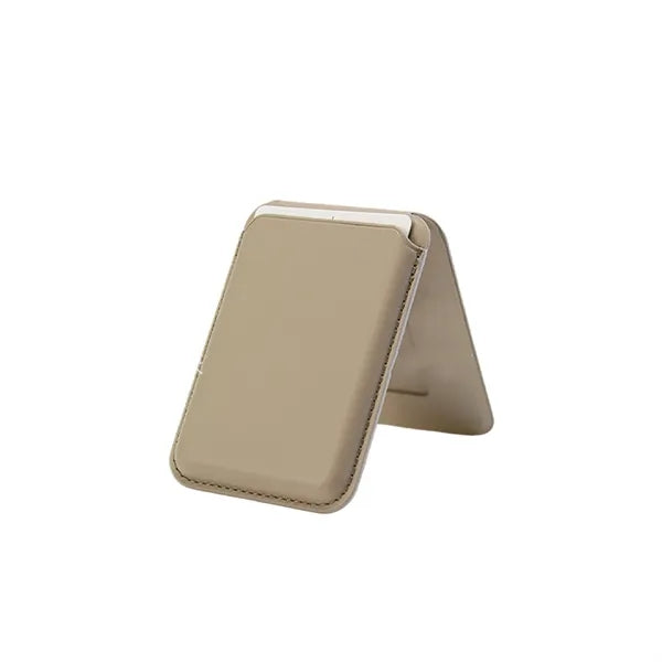 Magnetic PU Phone Wallet Stand