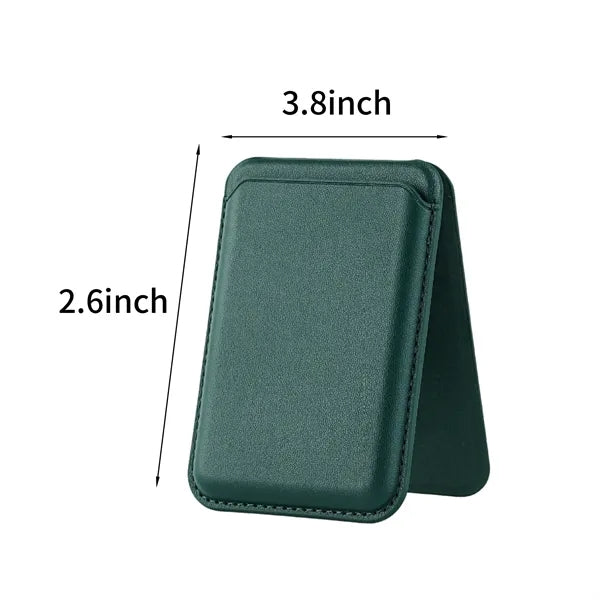 Magnetic PU Phone Wallet Stand