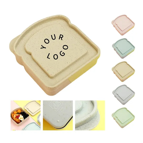 Bread-Shaped Lunch Box for Fun Meal Storage