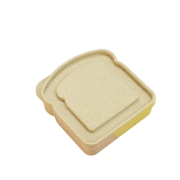 Bread-Shaped Lunch Box for Fun Meal Storage