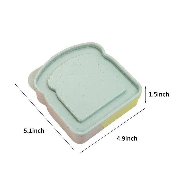 Bread-Shaped Lunch Box for Fun Meal Storage