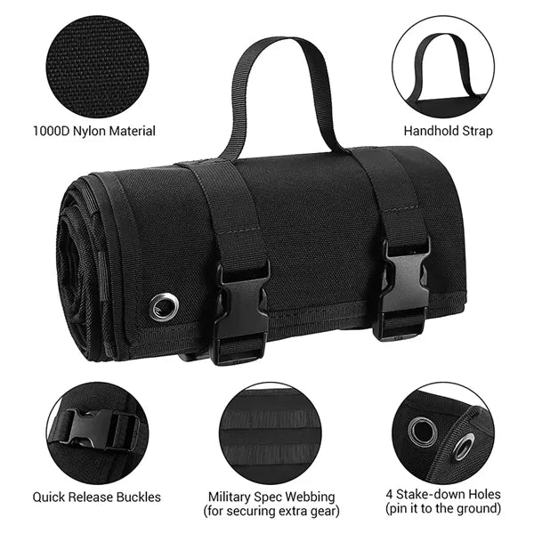 Heavy-Duty Tactical Shooting Mat - Outdoor Training Pad