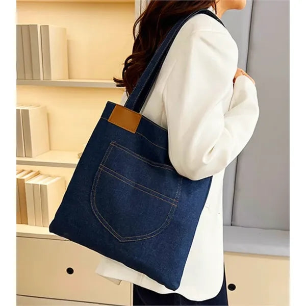 Denim Canvas Bag