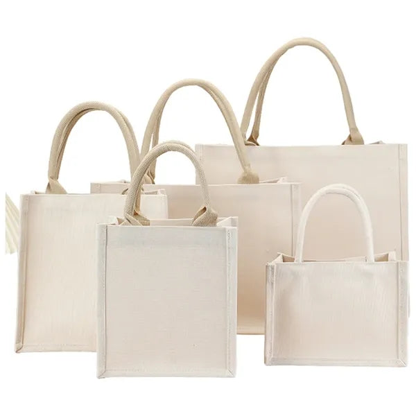 Full-Color Printed Canvas Tote Bags in Custom