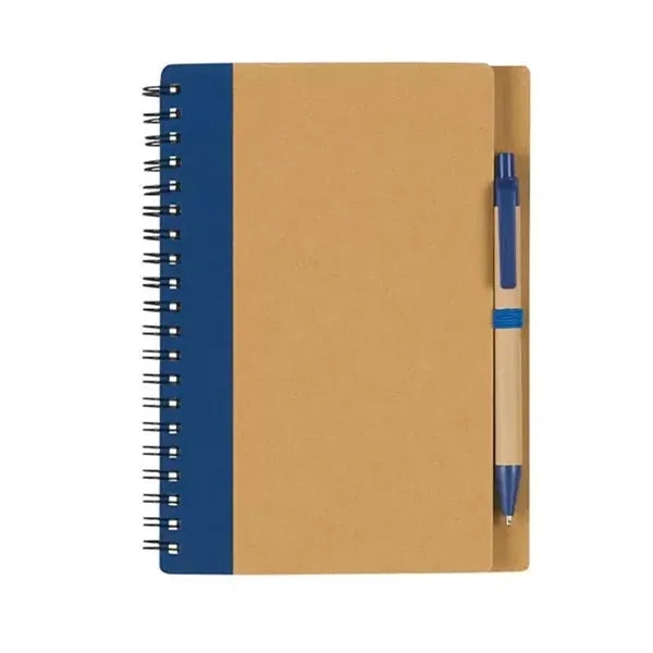 Eco Friendly Spiral Notebook with pen
