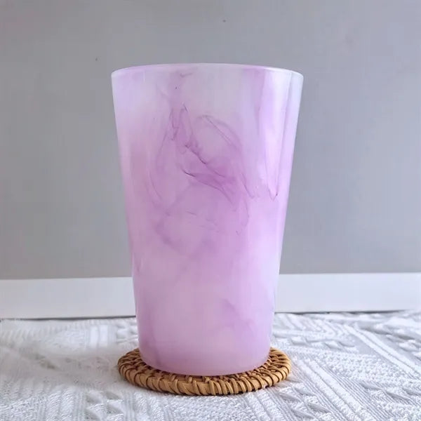 13.5oz Vintage Jade Cloud Glass Coffee Mug