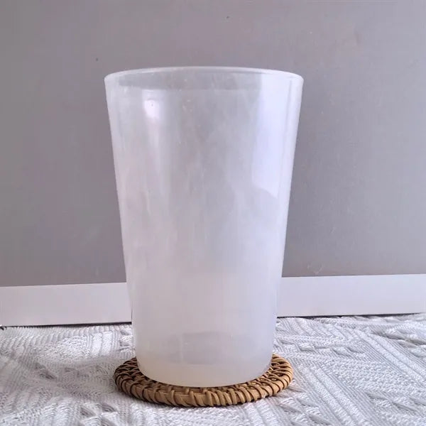 13.5oz Vintage Jade Cloud Glass Coffee Mug