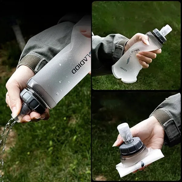Collapsible Silicone Sports Hydration Flask