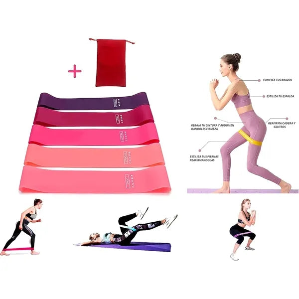 Elastic Yoga Fitness Stretch Resistance Band